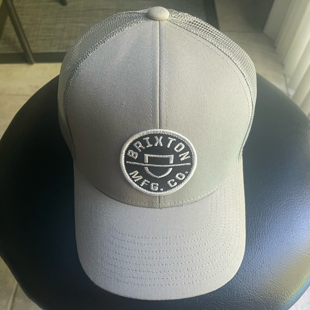 Grey Brixton Mesh SnapBack Adjustable